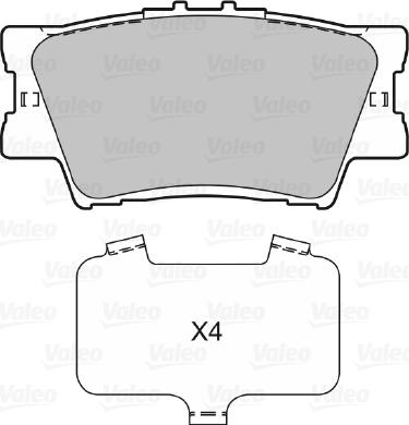 Valeo 598819 - Jarrupala, levyjarru inparts.fi