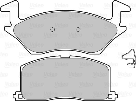 Valeo 598815 - Jarrupala, levyjarru inparts.fi