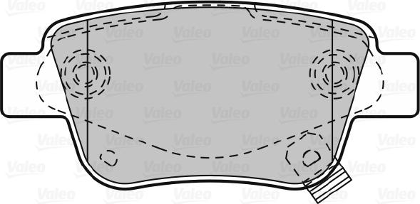 Valeo 598812 - Jarrupala, levyjarru inparts.fi