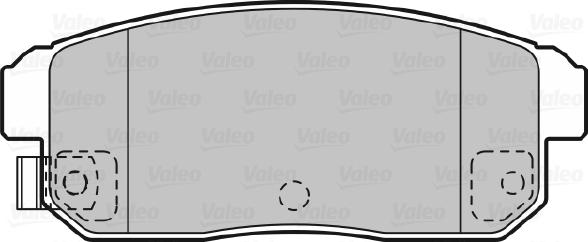 Valeo 598831 - Jarrupala, levyjarru inparts.fi