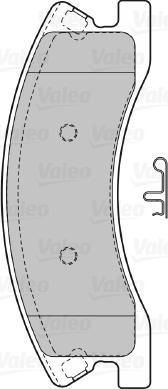 Valeo 598833 - Jarrupala, levyjarru inparts.fi