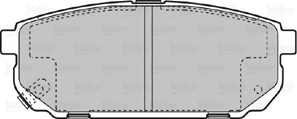 Valeo 598823 - Jarrupala, levyjarru inparts.fi