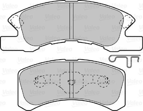 Valeo 598873 - Jarrupala, levyjarru inparts.fi