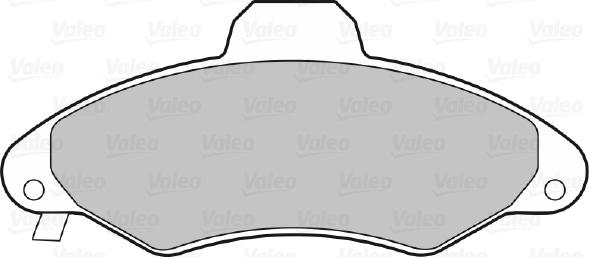 Valeo 598399 - Jarrupala, levyjarru inparts.fi