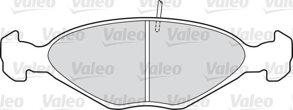 Valeo 598390 - Jarrupala, levyjarru inparts.fi