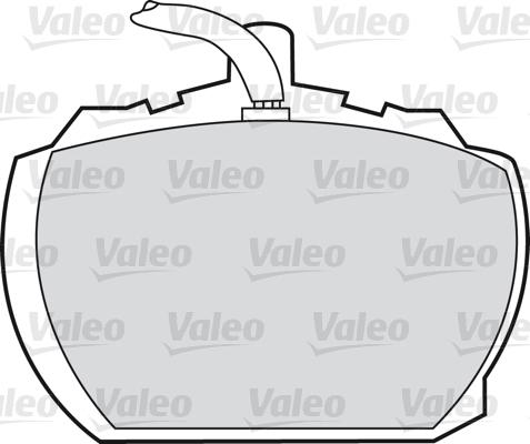 Valeo 598391 - Jarrupala, levyjarru inparts.fi