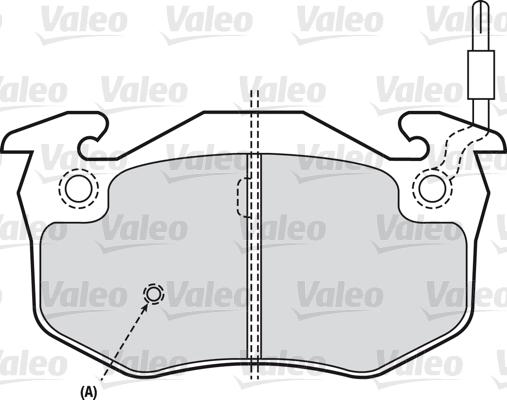 Valeo 598346 - Jarrupala, levyjarru inparts.fi