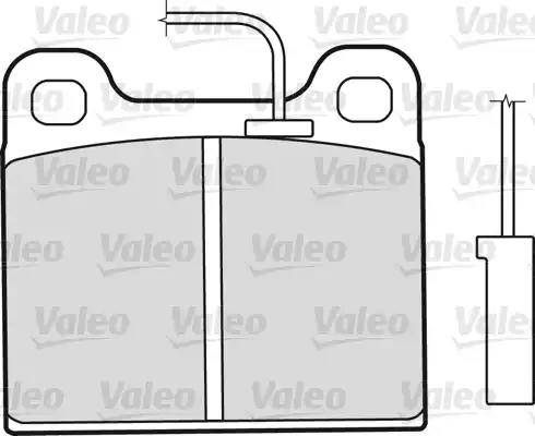 Valeo 598350 - Jarrupala, levyjarru inparts.fi