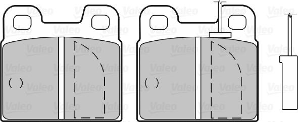 Valeo 598351 - Jarrupala, levyjarru inparts.fi