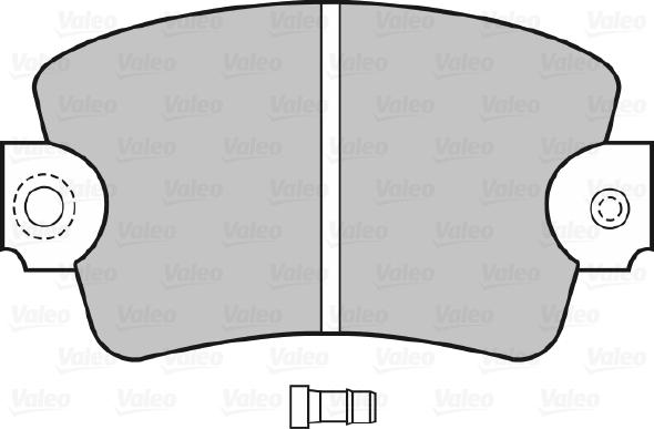 Valeo 598366 - Jarrupala, levyjarru inparts.fi