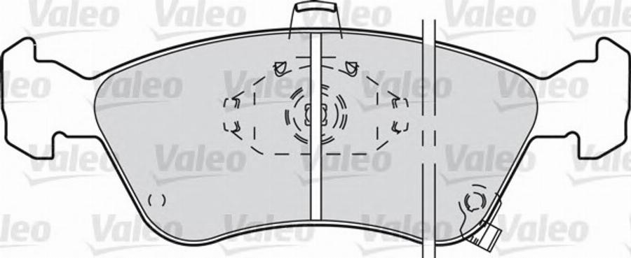 Valeo 598307 - Jarrupala, levyjarru inparts.fi