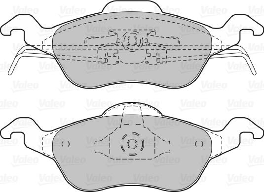 Valeo 598317 - Jarrupala, levyjarru inparts.fi