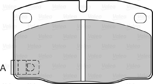 Valeo 598333 - Jarrupala, levyjarru inparts.fi