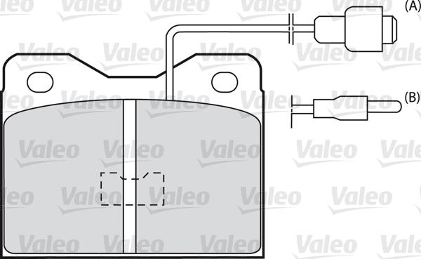 Valeo 598375 - Jarrupala, levyjarru inparts.fi