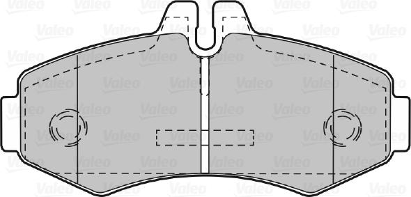 Valeo 598299 - Jarrupala, levyjarru inparts.fi