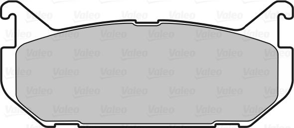 Valeo 598290 - Jarrupala, levyjarru inparts.fi