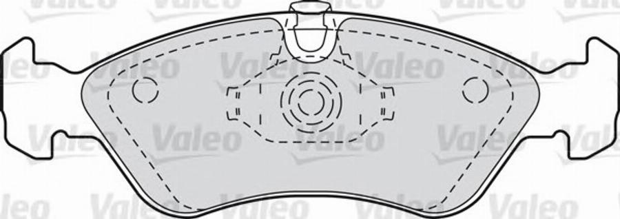 Valeo 598244 - Jarrupala, levyjarru inparts.fi