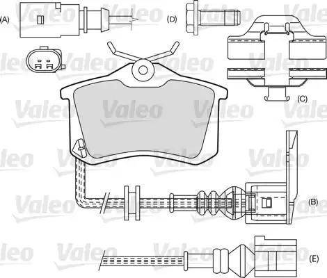 Valeo 598485 - Jarrupala, levyjarru inparts.fi