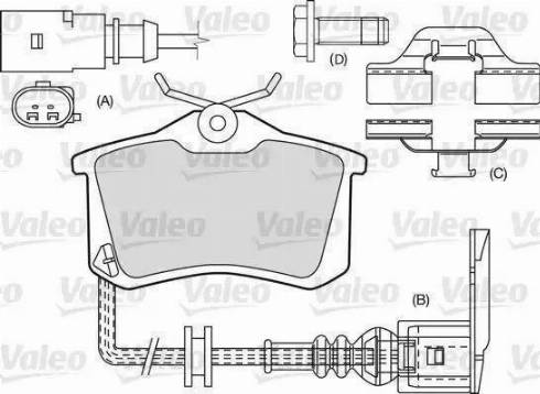 Valeo 598242 - Jarrupala, levyjarru inparts.fi