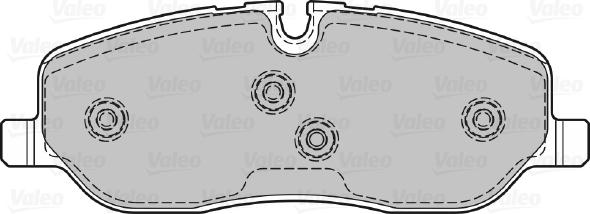 Valeo 598741 - Jarrupala, levyjarru inparts.fi