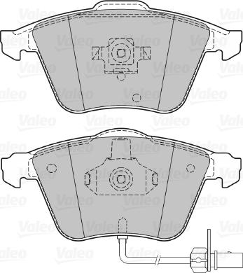 Valeo 598750 - Jarrupala, levyjarru inparts.fi