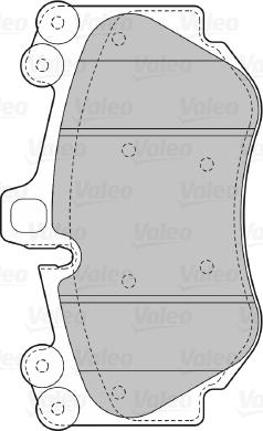 Valeo 598709 - Jarrupala, levyjarru inparts.fi