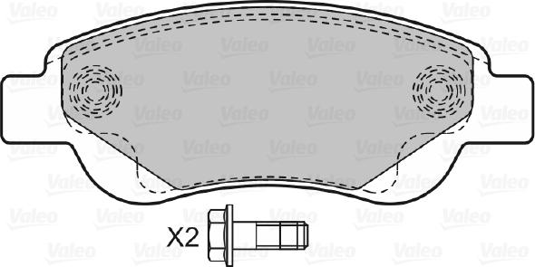 Valeo 598718 - Jarrupala, levyjarru inparts.fi