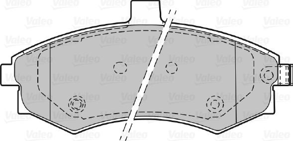 Valeo 598781 - Jarrupala, levyjarru inparts.fi