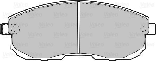 Valeo 598787 - Jarrupala, levyjarru inparts.fi