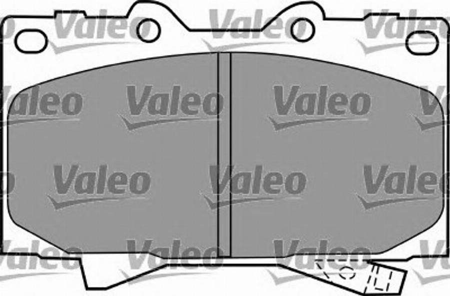 Valeo 597512 - Jarrupala, levyjarru inparts.fi