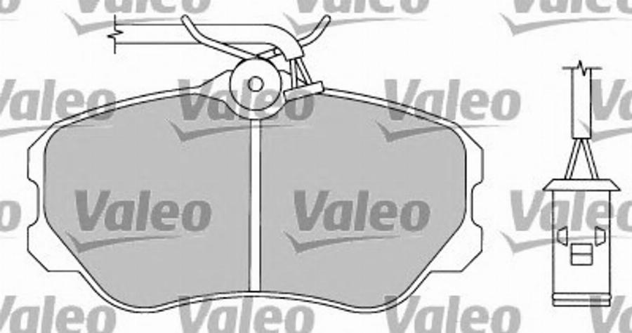 Valeo 597161 - Jarrupala, levyjarru inparts.fi