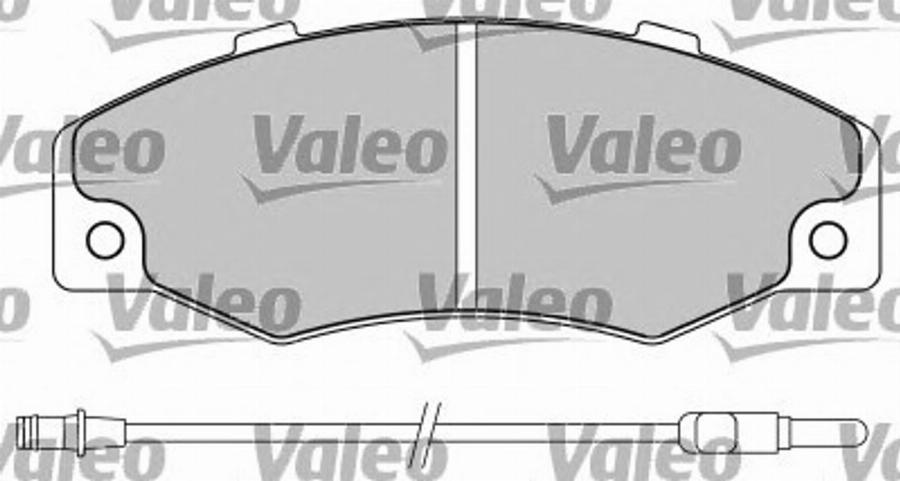 Valeo 597105 - Jarrupala, levyjarru inparts.fi