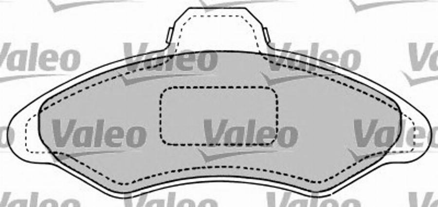 Valeo 597103 - Jarrupala, levyjarru inparts.fi