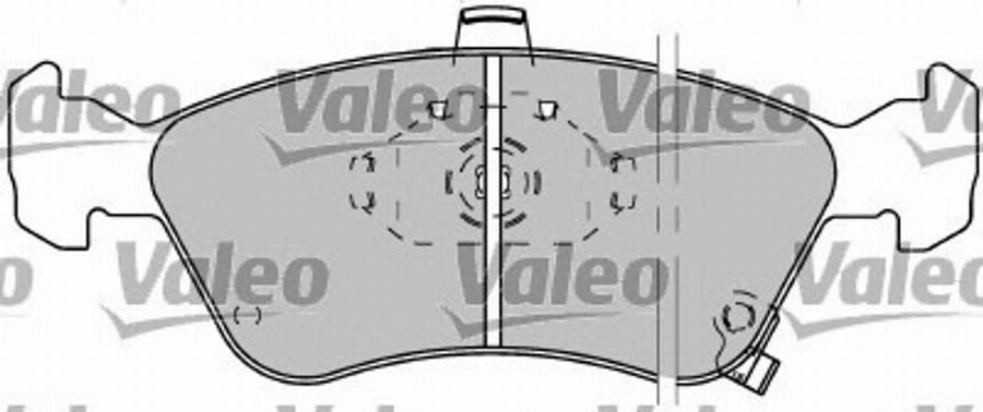 Valeo 597304 - Jarrupala, levyjarru inparts.fi