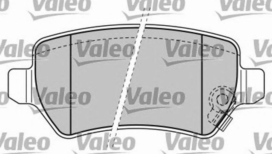 Valeo 597385 - Jarrupala, levyjarru inparts.fi