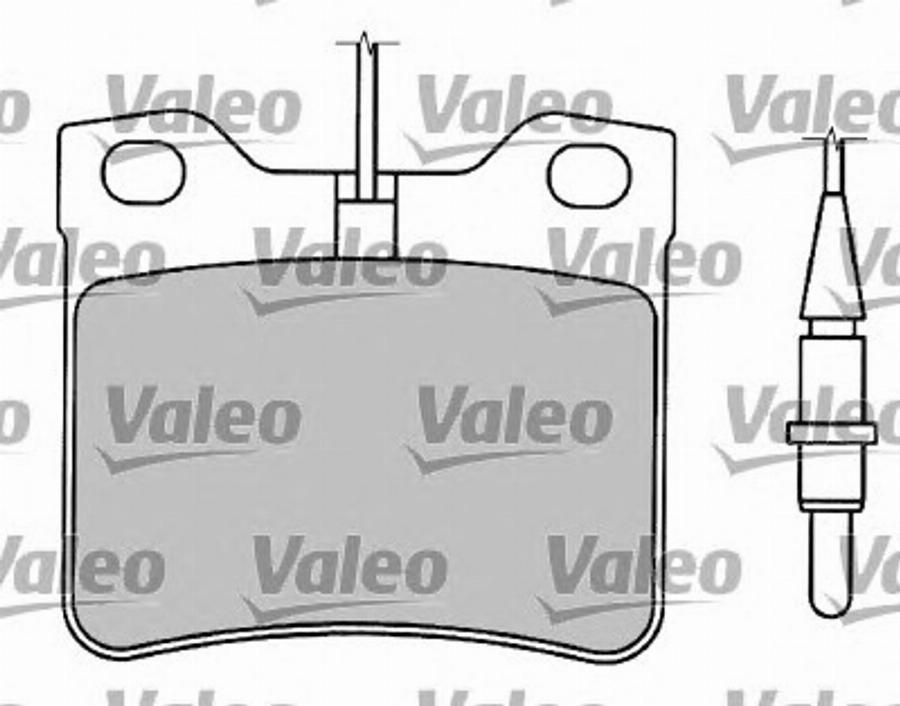 Valeo 597243 - Jarrupala, levyjarru inparts.fi