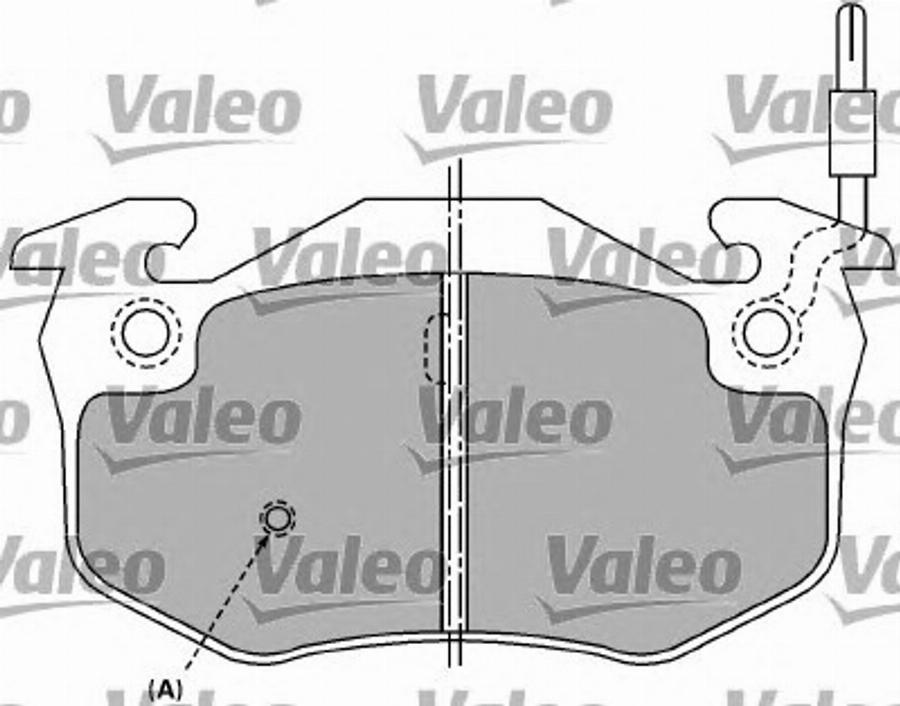 Valeo 597258 - Jarrupala, levyjarru inparts.fi