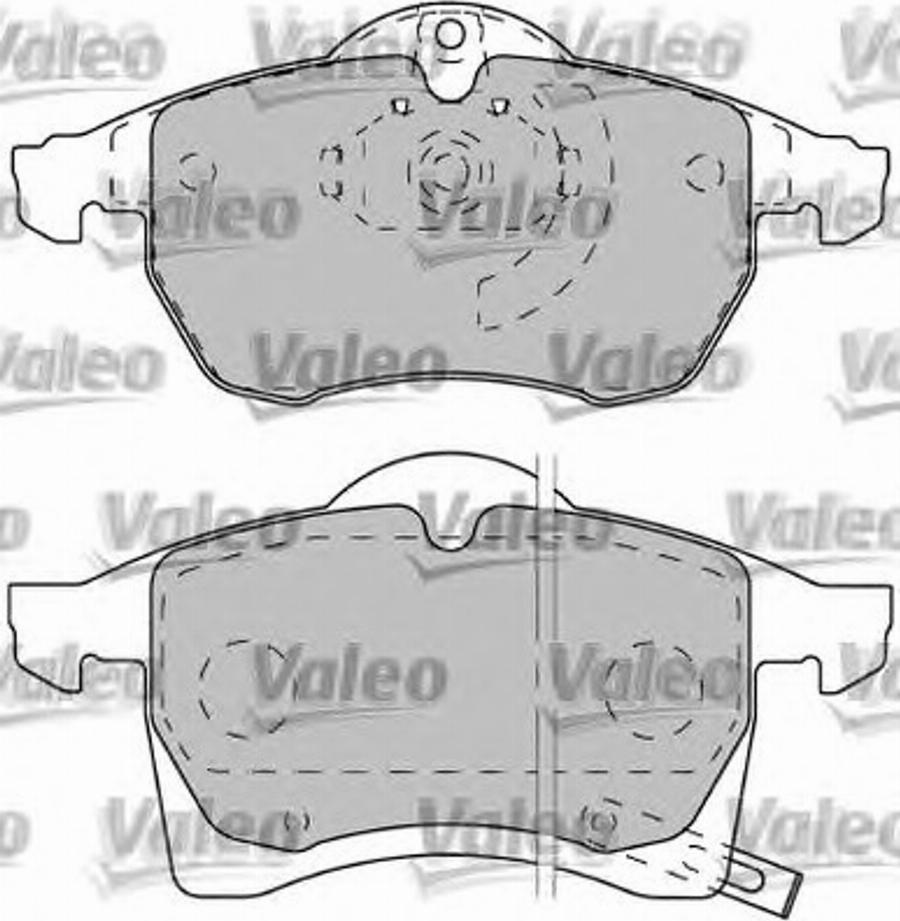 Valeo 540945 - Jarrupala, levyjarru inparts.fi