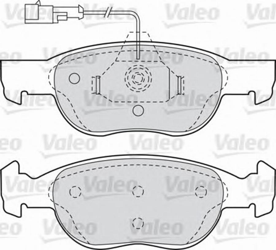 Valeo 540936 - Jarrupala, levyjarru inparts.fi