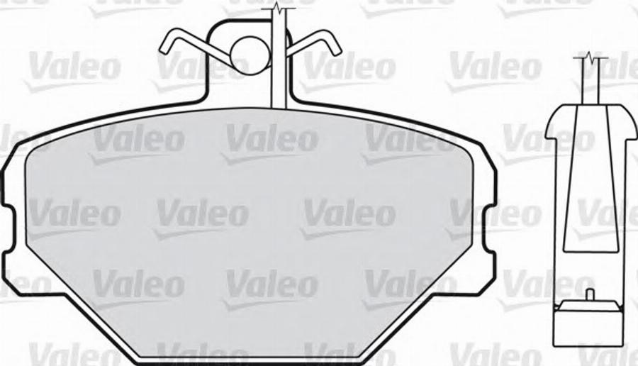 Valeo 540 406 - Jarrupala, levyjarru inparts.fi