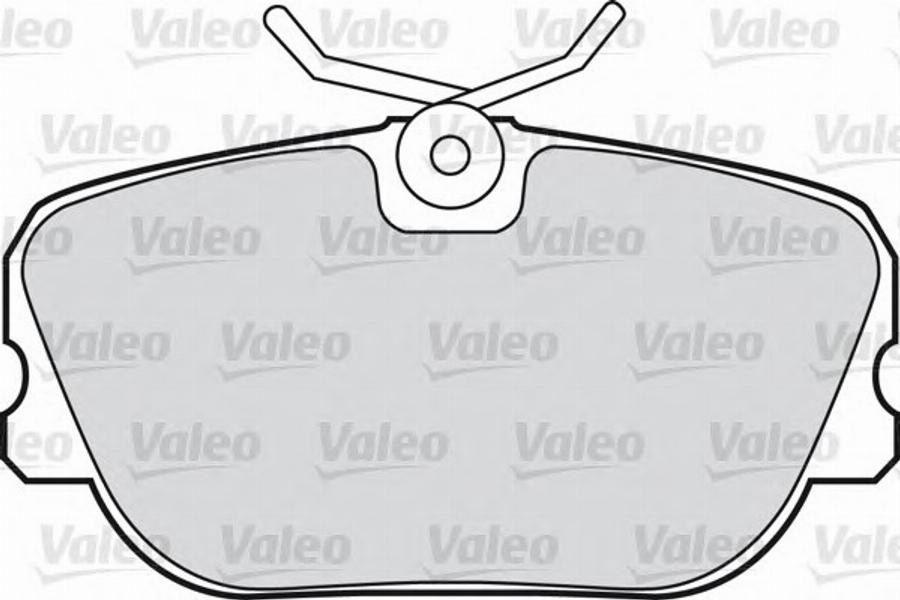 Valeo 551 011 - Jarrupala, levyjarru inparts.fi