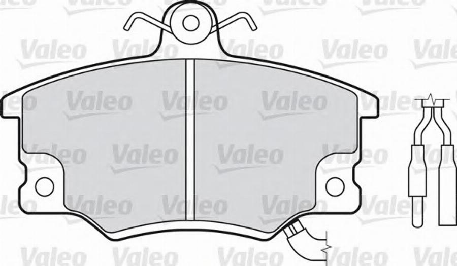 Valeo 551041 - Jarrupala, levyjarru inparts.fi