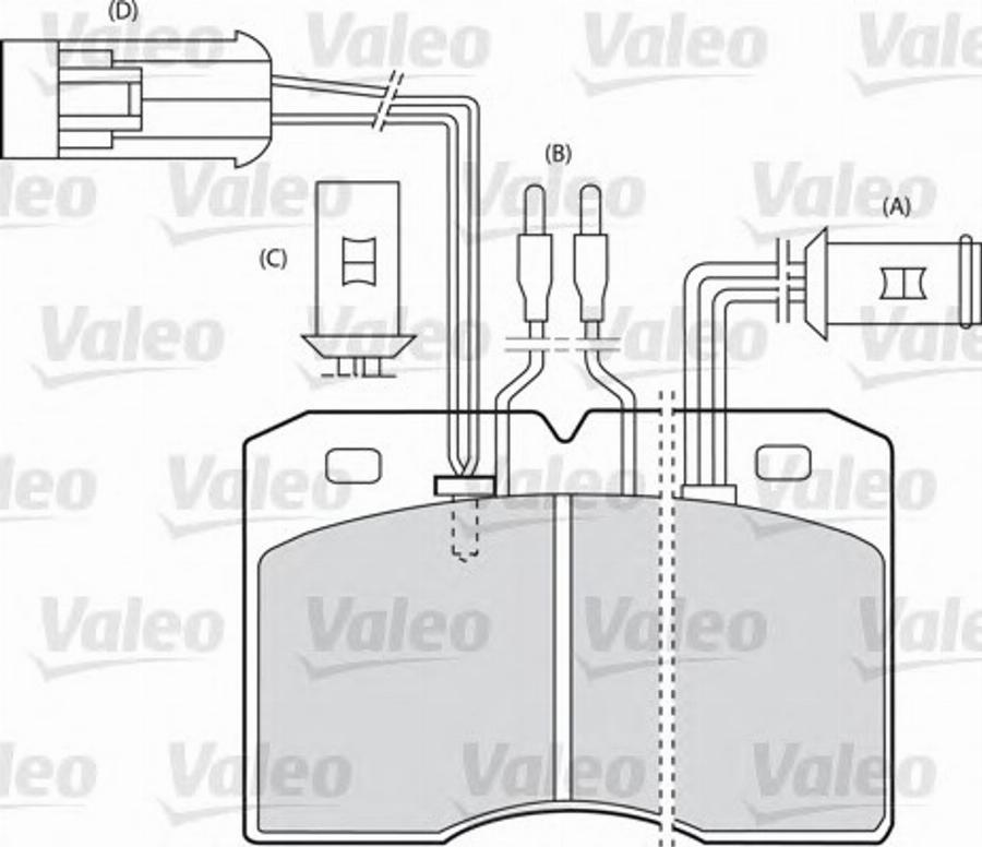 Valeo 540 435 - Jarrupala, levyjarru inparts.fi