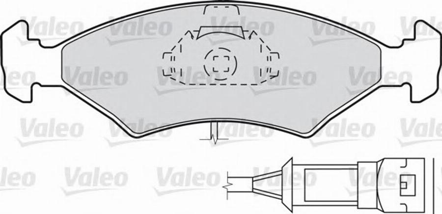 Valeo 540 422 - Jarrupala, levyjarru inparts.fi