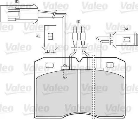 Valeo 598585 - Jarrupala, levyjarru inparts.fi