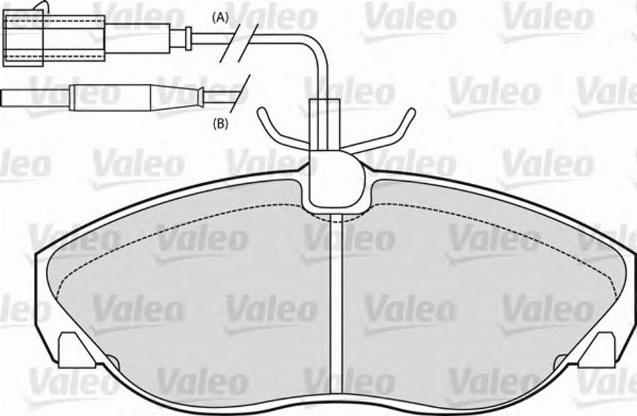 Valeo 540 548 - Jarrupala, levyjarru inparts.fi