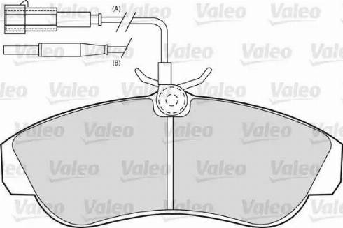 Valeo 540547 - Jarrupala, levyjarru inparts.fi