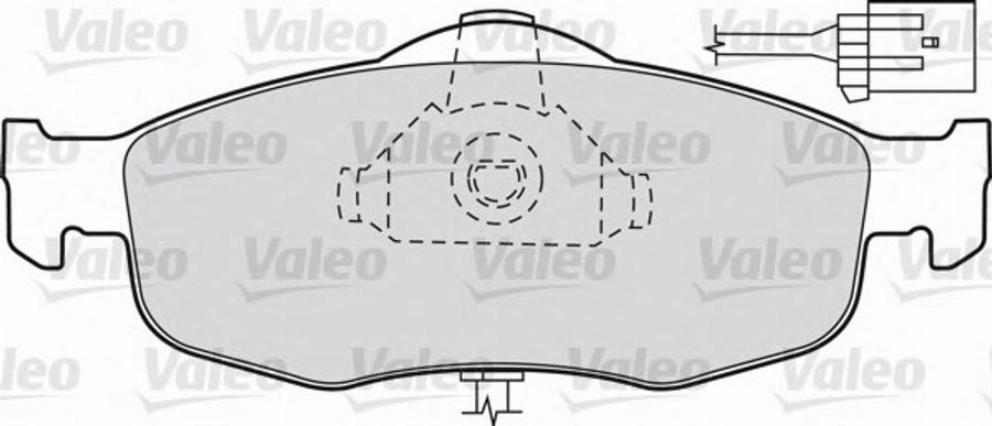 Valeo 540556 - Jarrupala, levyjarru inparts.fi