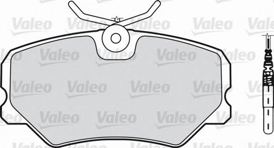 Valeo 540553 - Jarrupala, levyjarru inparts.fi