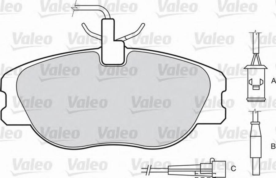 Valeo 540 533 - Jarrupala, levyjarru inparts.fi